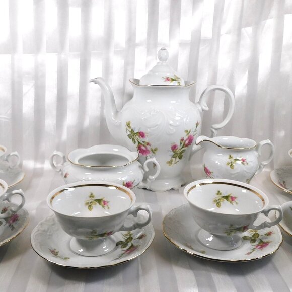 Wawel Coffee Service Set with Teacups in WAV8 # 25978 - Picture 3 of 12